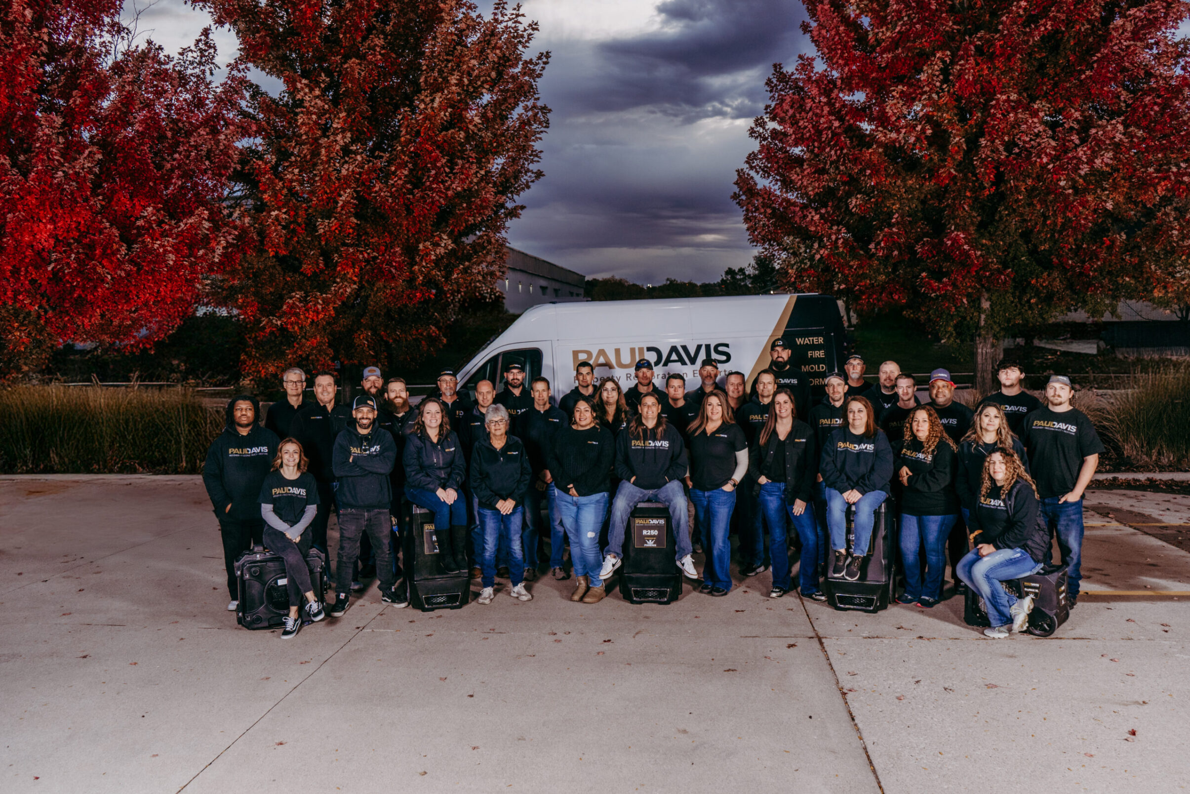 Paul Davis Restoration Corporate staff members homepage hero image